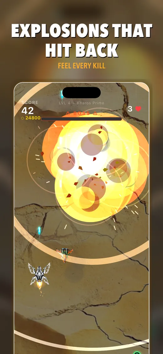 Explosions that hit back